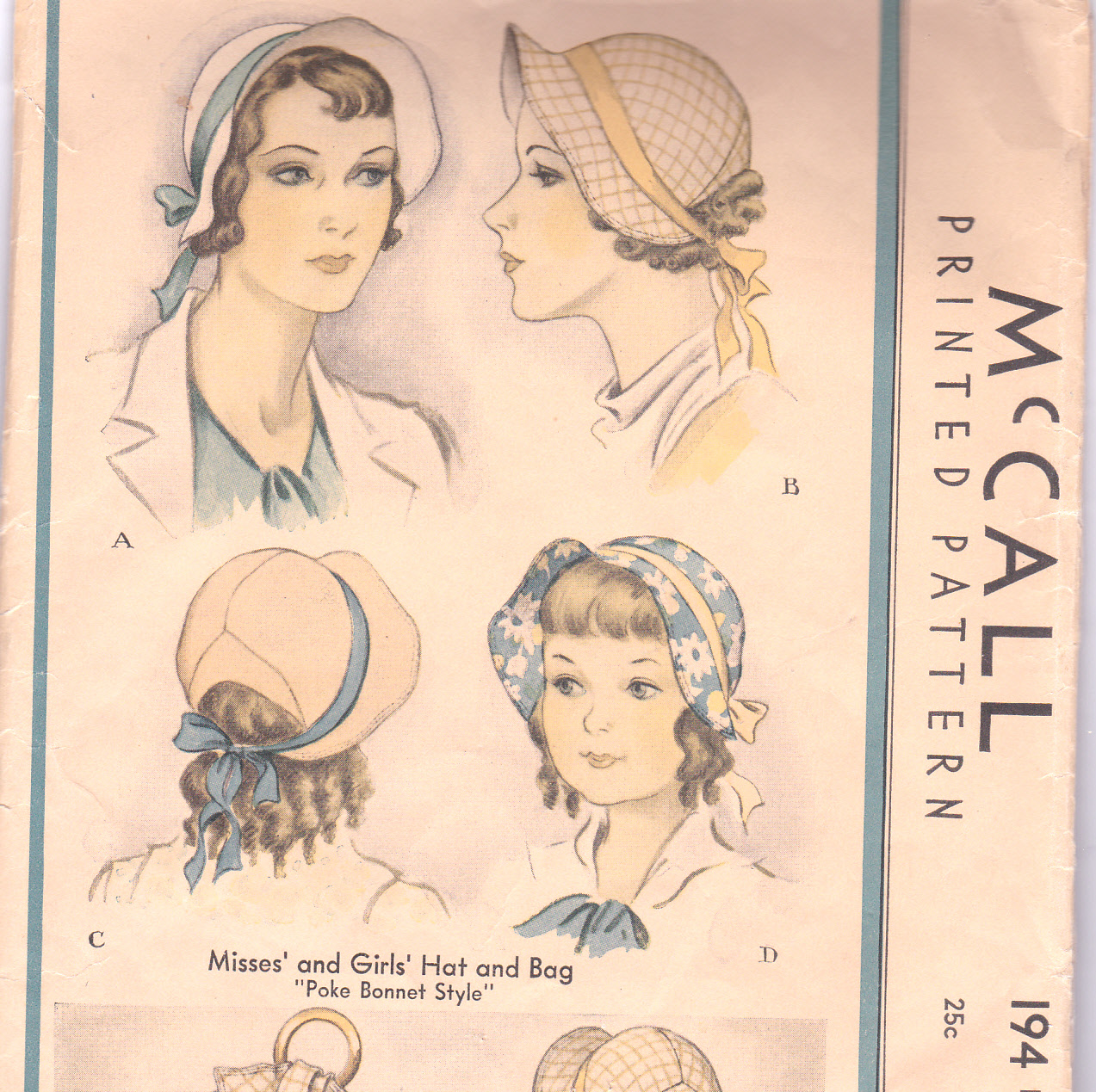 Vintage Hat Pattern 13